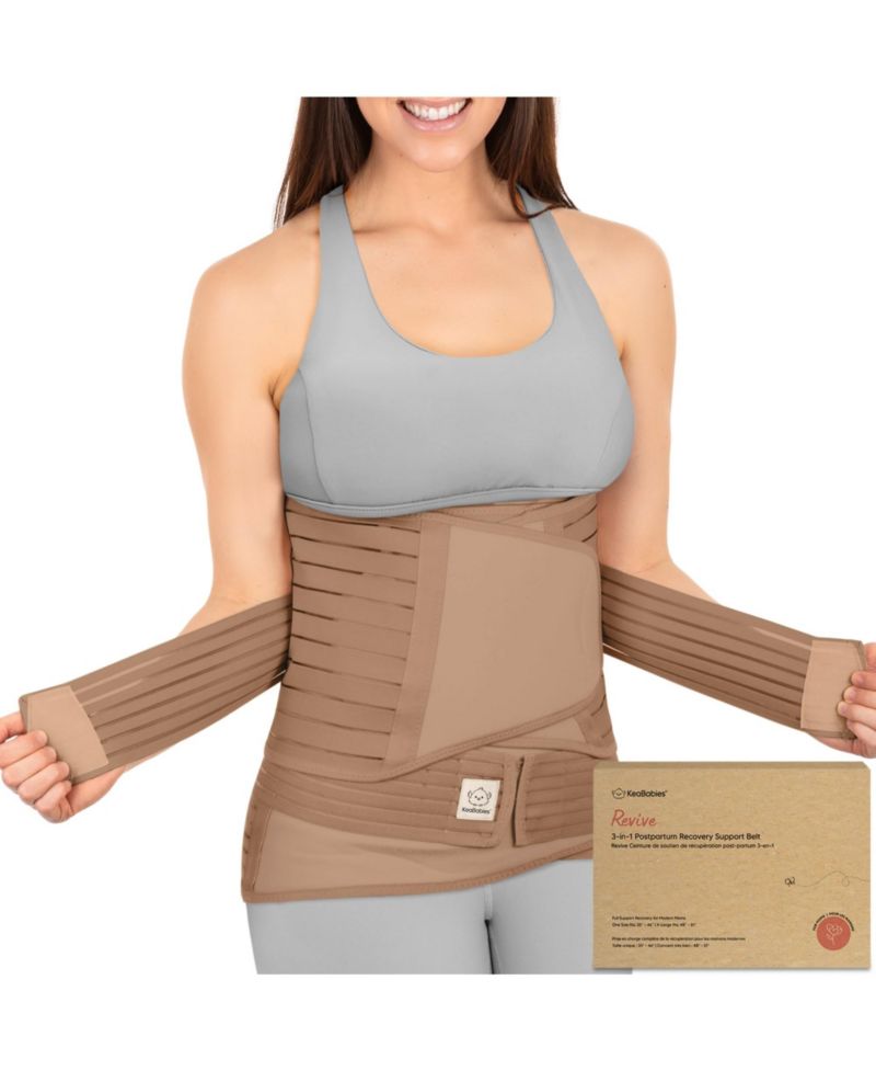 Maternity Revive 3 in 1 Postpartum Belly Band Wrap, Post Partum Recovery, Postpartum Waist Binder Shapewear