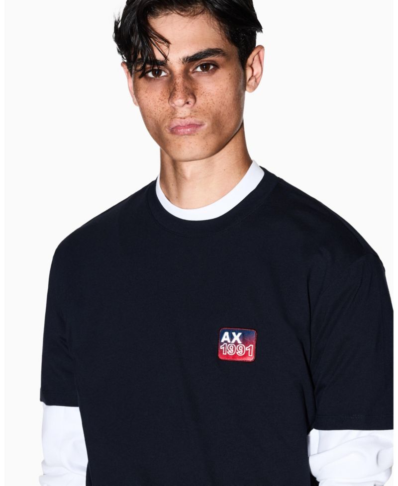 Men's Chest Badge Graphic T-Shirt