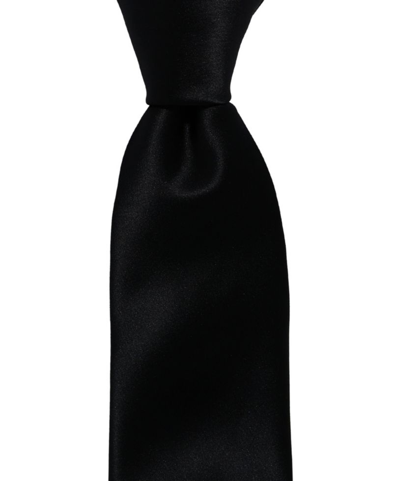 Men's Shine Solid Satin Tie