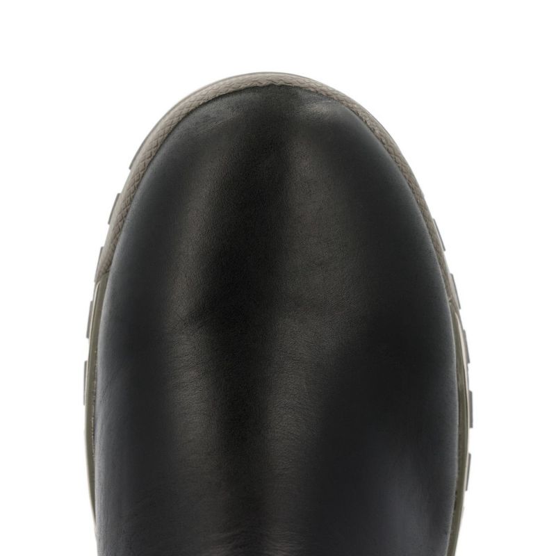 Men's Leather Ankle Deck Boot