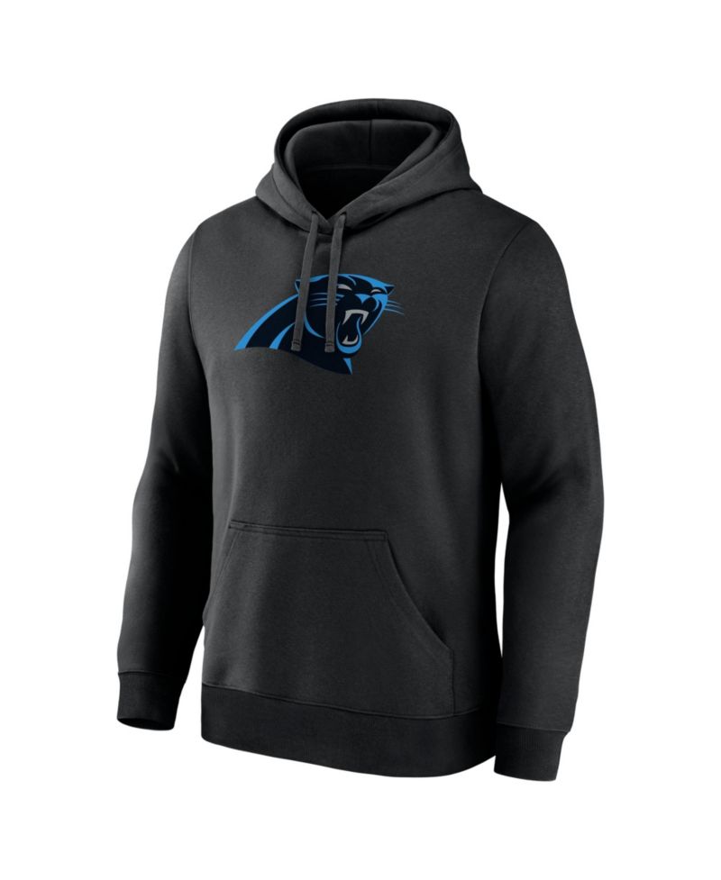 Men's Black Carolina Panthers Primary Logo Hoodie