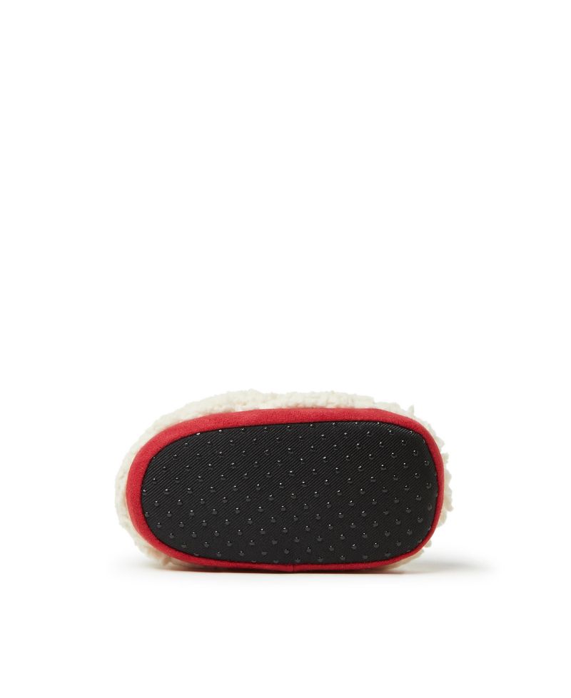 Baby Buffalo Check Bear Closed Back Slipper