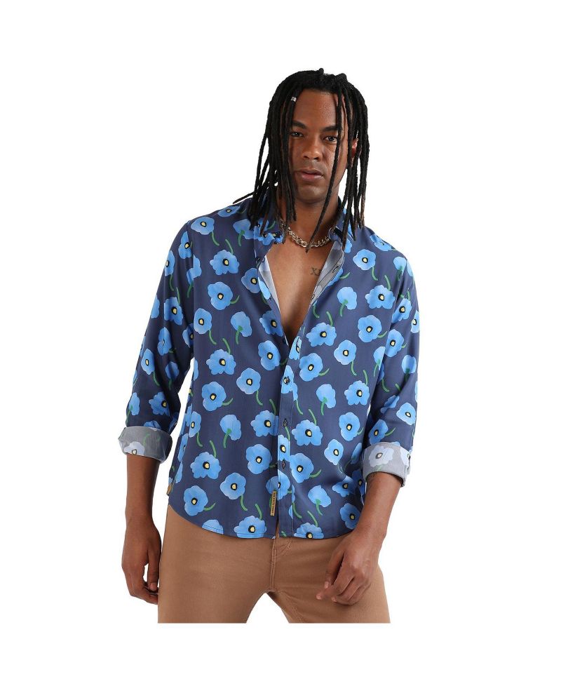 Men's Flora Block Shirt
