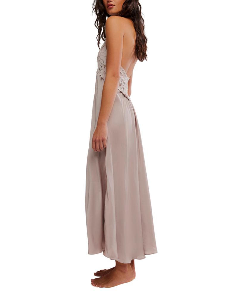 Women's Petal Party V-Neck Midi Dress