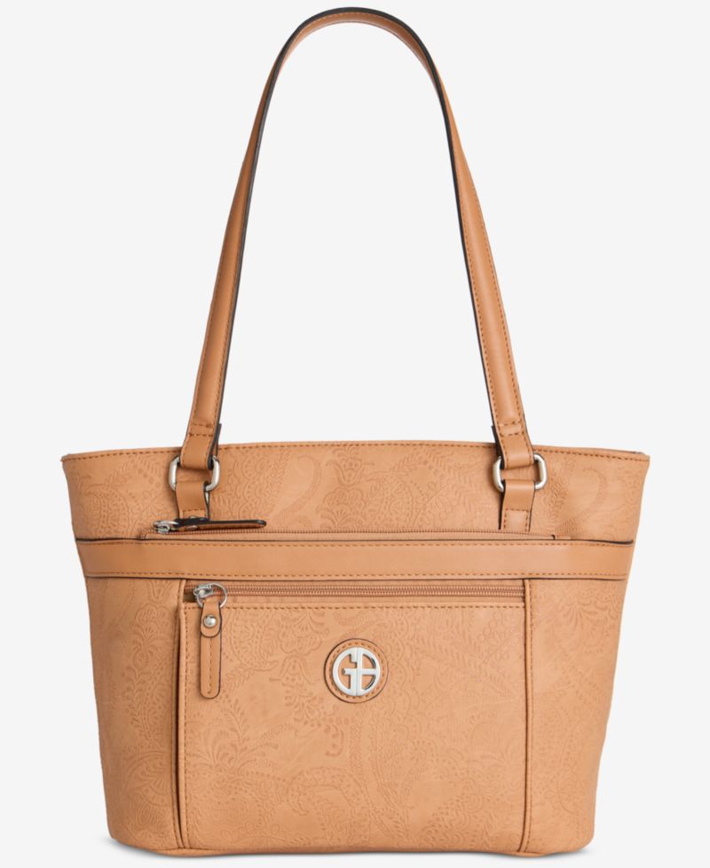 Paisley Deboss Promo Tote