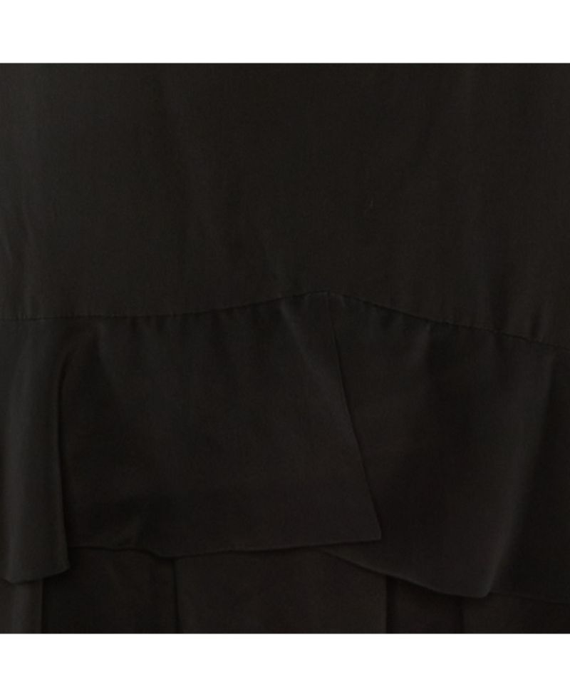 Women's Silk Frill Detail Mini Dress