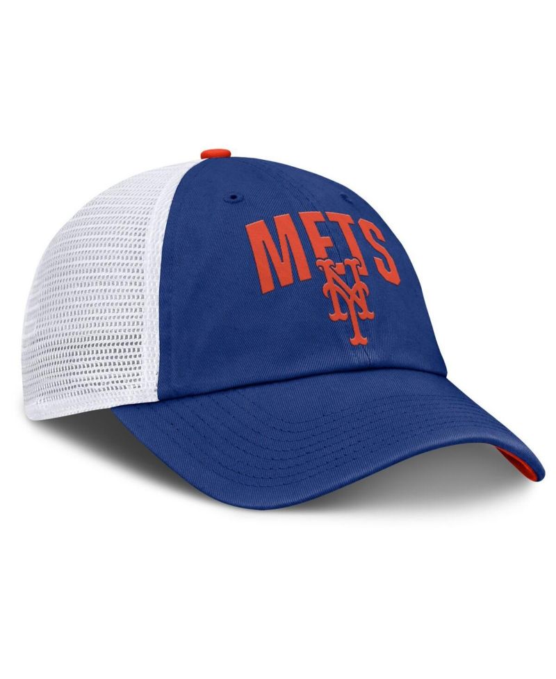 Men's Royal New York Mets Primetime Club Adjustable Trucker Hat
