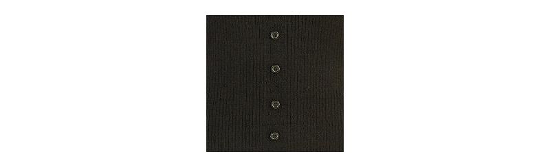 Women's Knitted Button Up Midi Dress