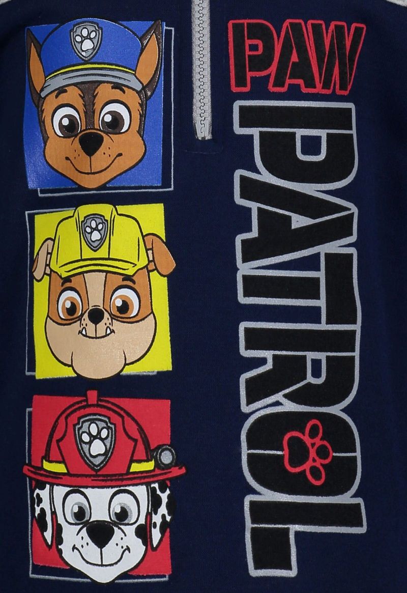 Boys' 5 - 12 Fleece Quarter-Zip Hooded Sweatshirt