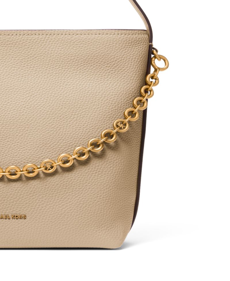 Nolita Small Bucket Messenger with Chain Handbag