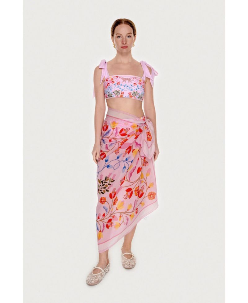 Women's Beach Sarong Wrap - Pink Imagination