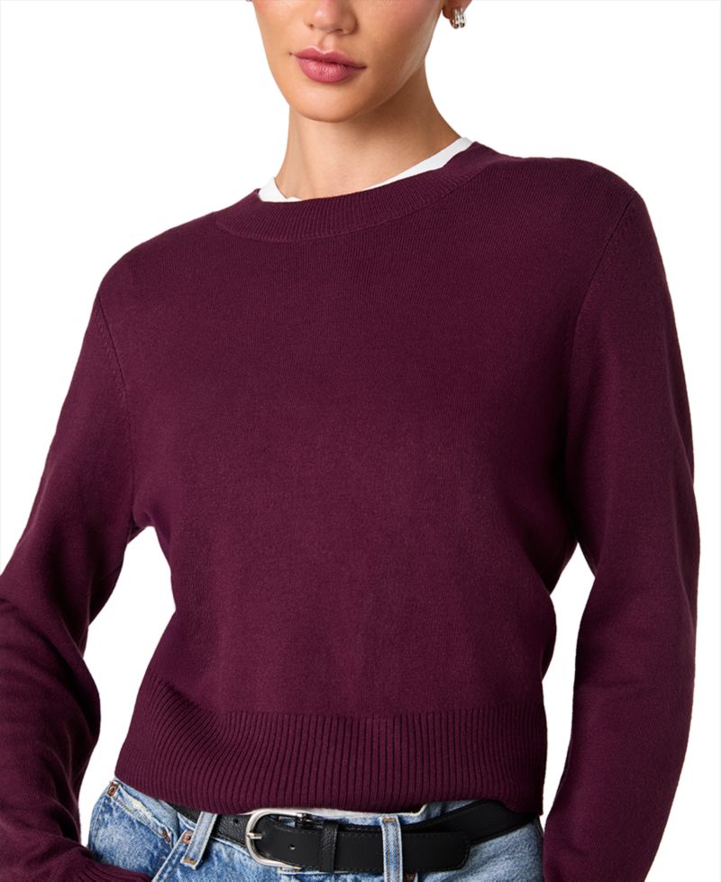 Women's Babysoft Crew Neck Long Sleeve Sweater