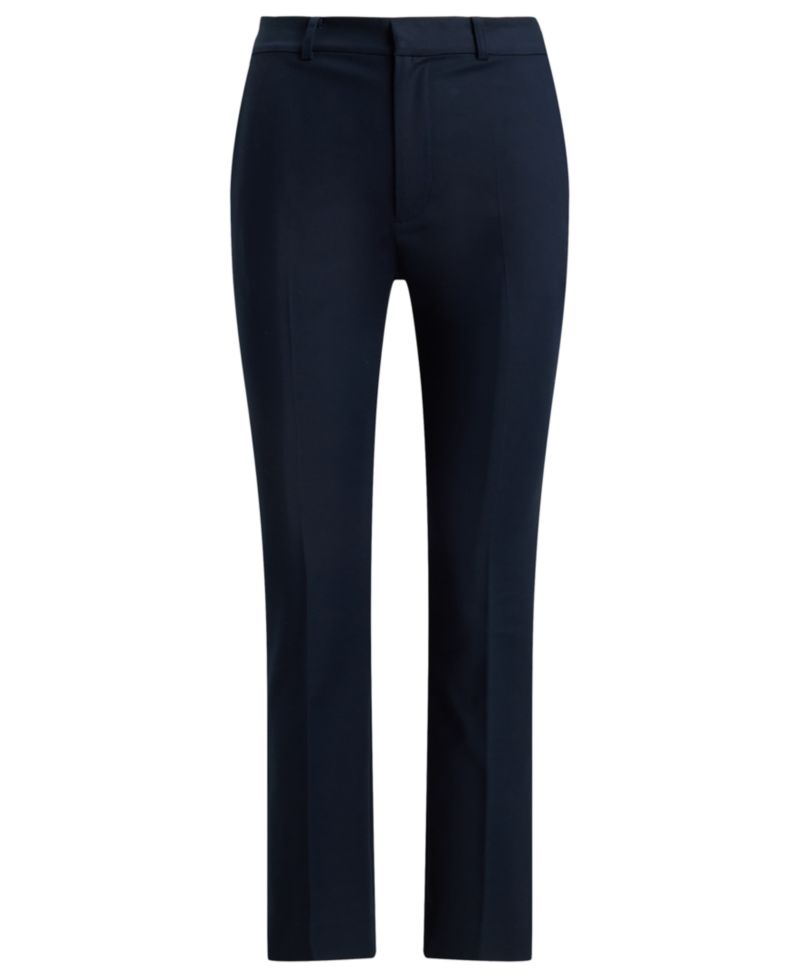 Petite High-Rise Slim Ankle Pants