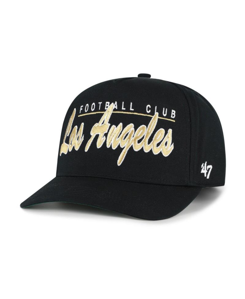 Men's Black LAFC Brush Mark Hitch Adjustable Hat