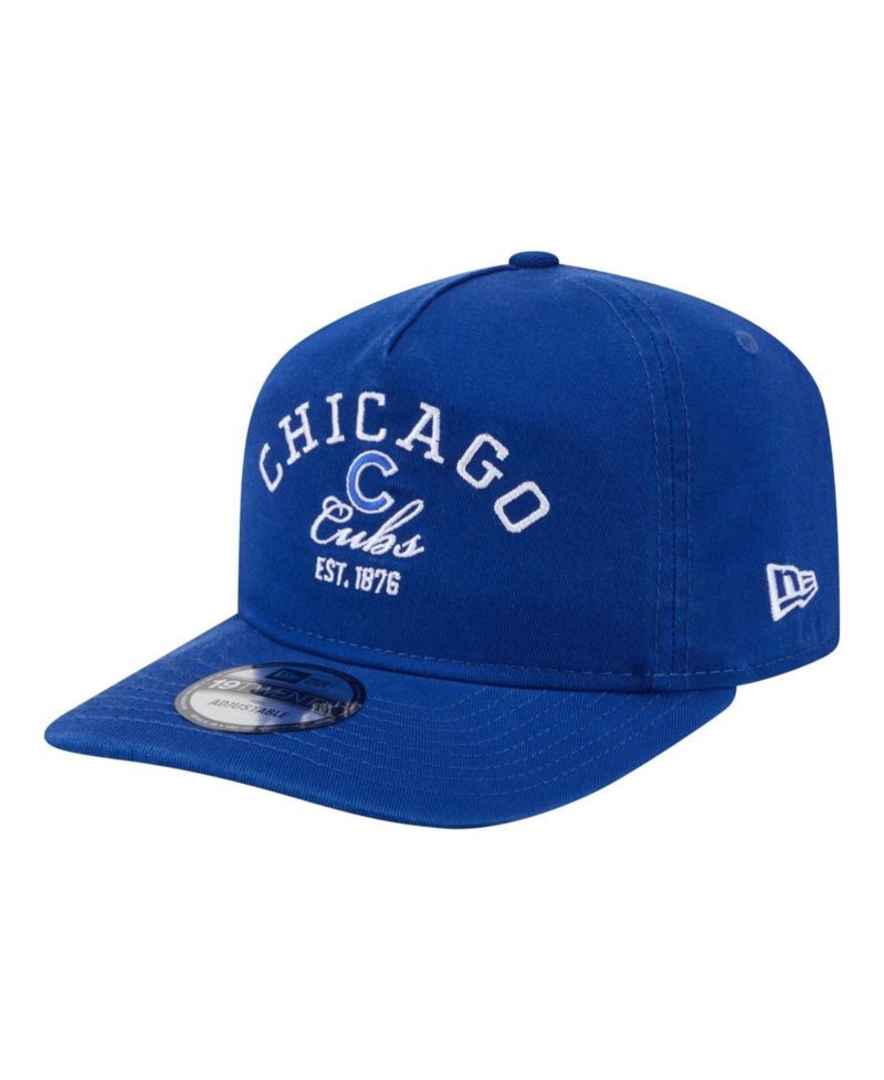 Men's Royal Chicago Cubs Stacked 19TWENTY Adjustable Hat