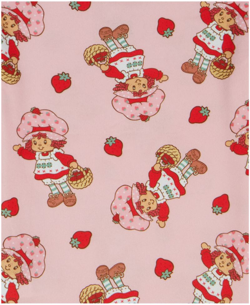 Girls' 4-10 Berry Cute Top and Pants, 2-Piece Pajama Set