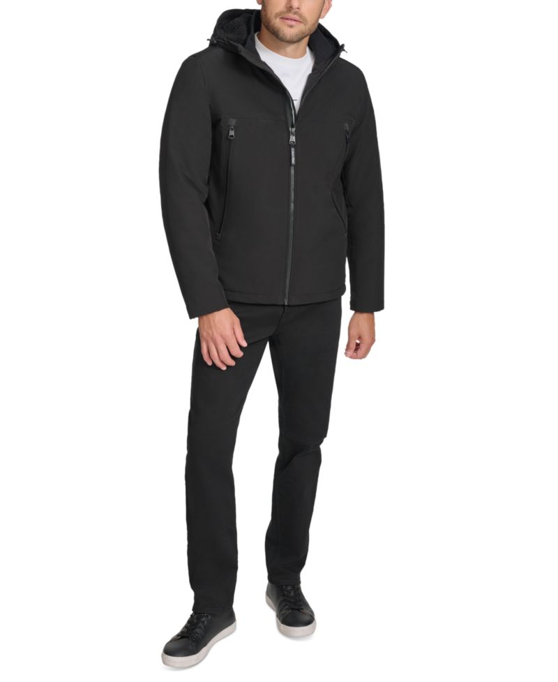 Men's Sherpa Lined Infinite Stretch Soft Shell Jacket