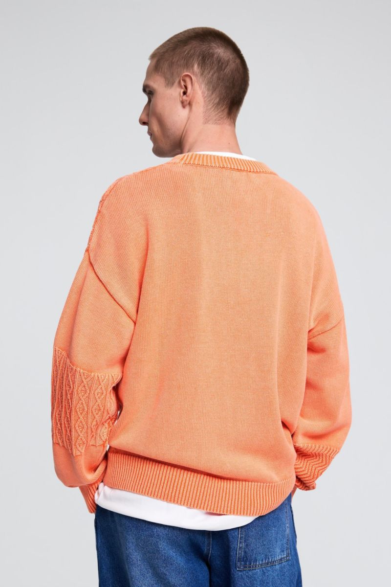 Men's Plain knit sweater