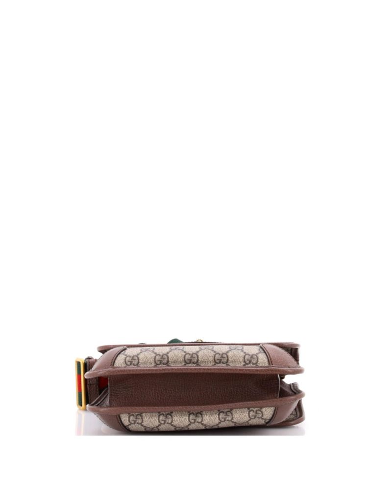 Small Neo Vintage Flap Messenger GG Coated Canvas