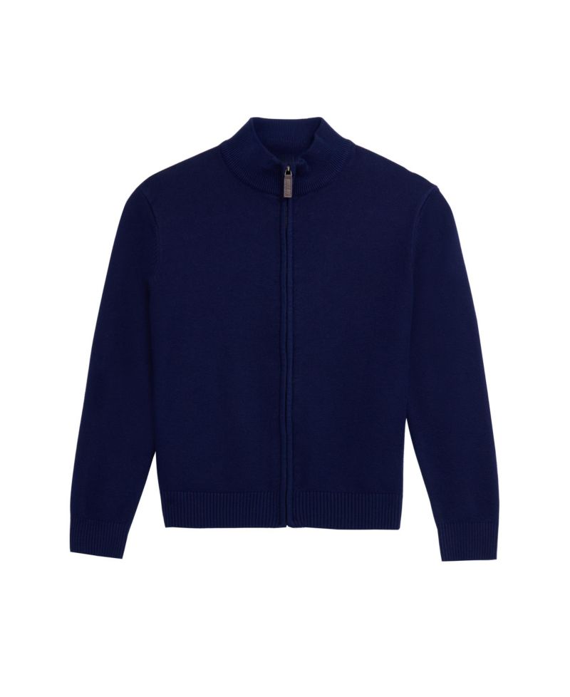 Boy's Full Zip Cardigan Sweater