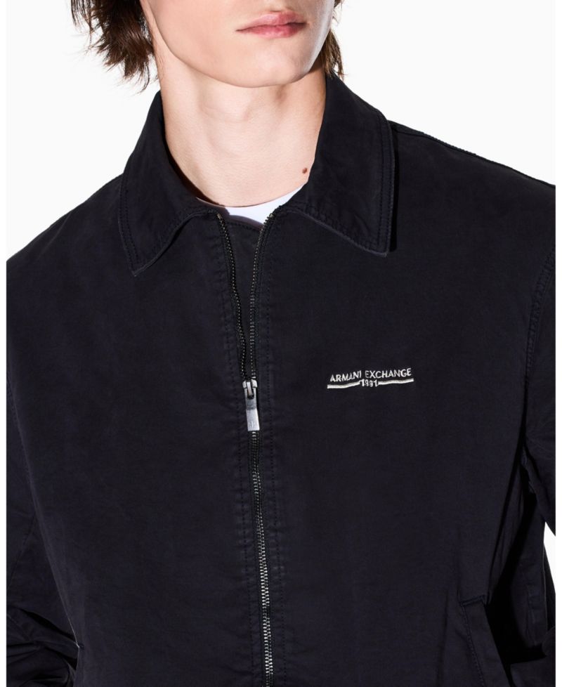 Men's Washed Graphic Coat