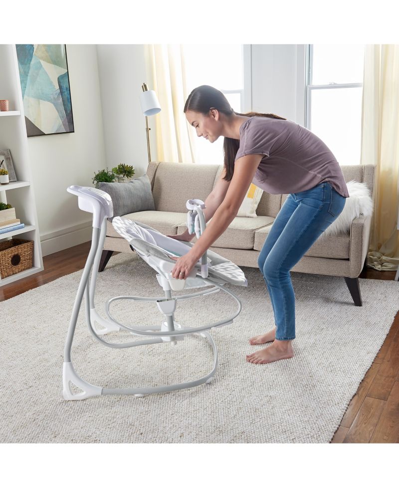 SimpleComfort™ Compact Soothing Swing Rocker™ - Raylan™