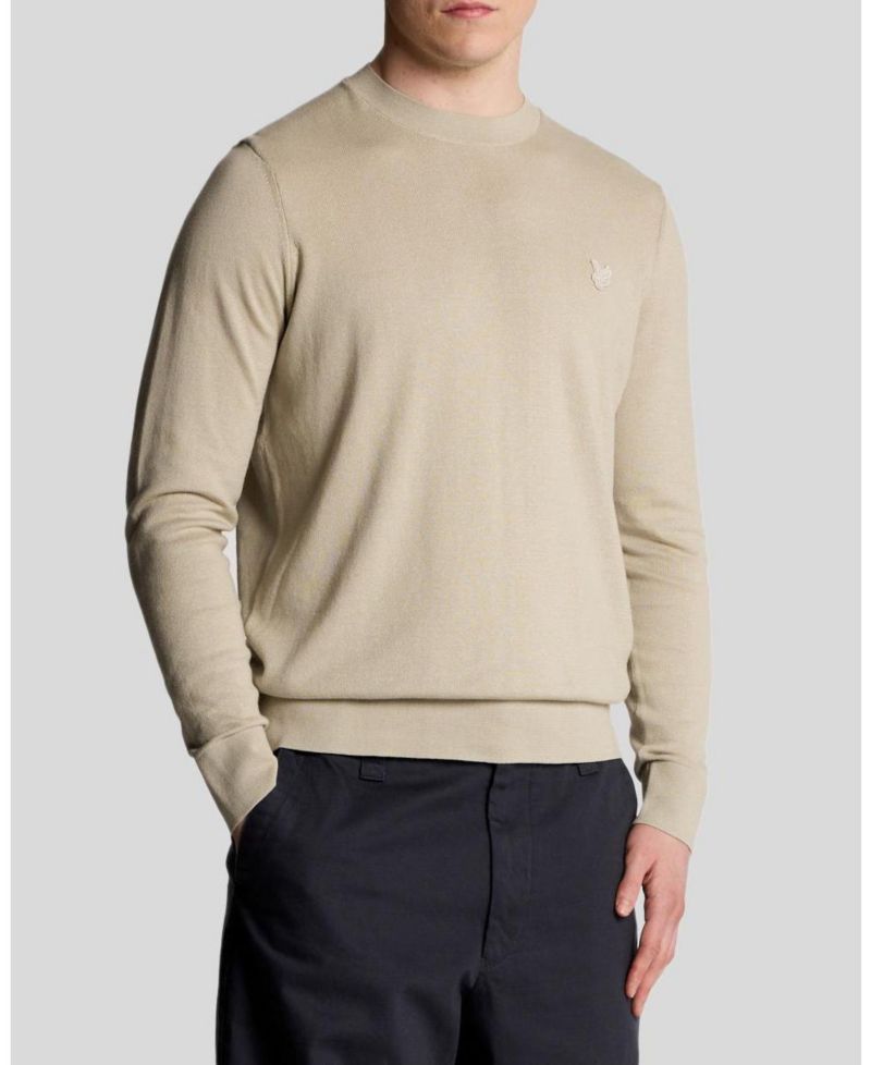 Men's Tonal Superfine Crew Neck Sweater