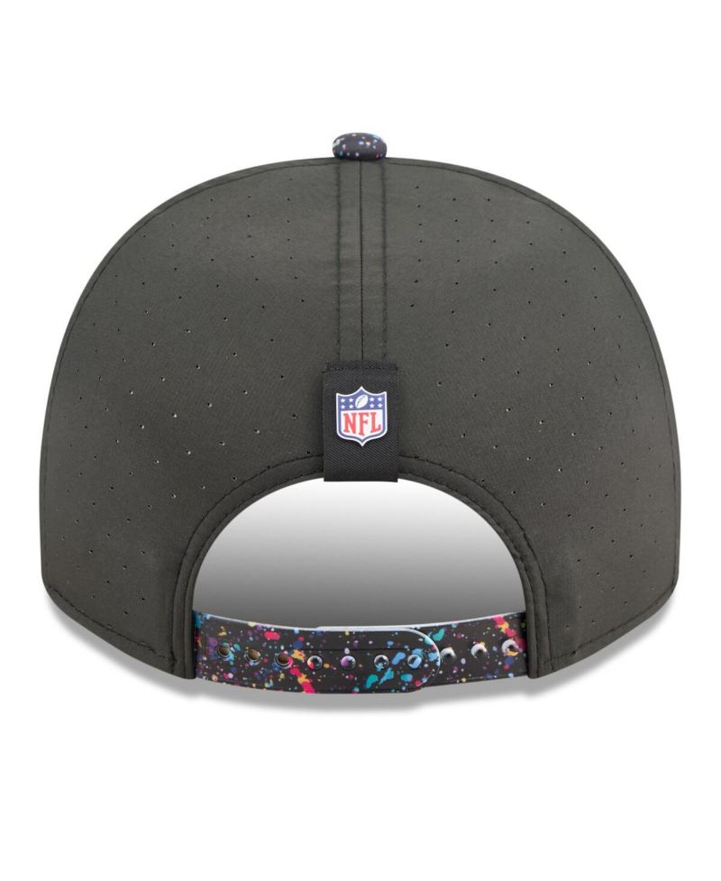 Men's Black Cleveland Browns 2025 NFL Crucial Catch A-Frame 9FIFTY Snapback Hat