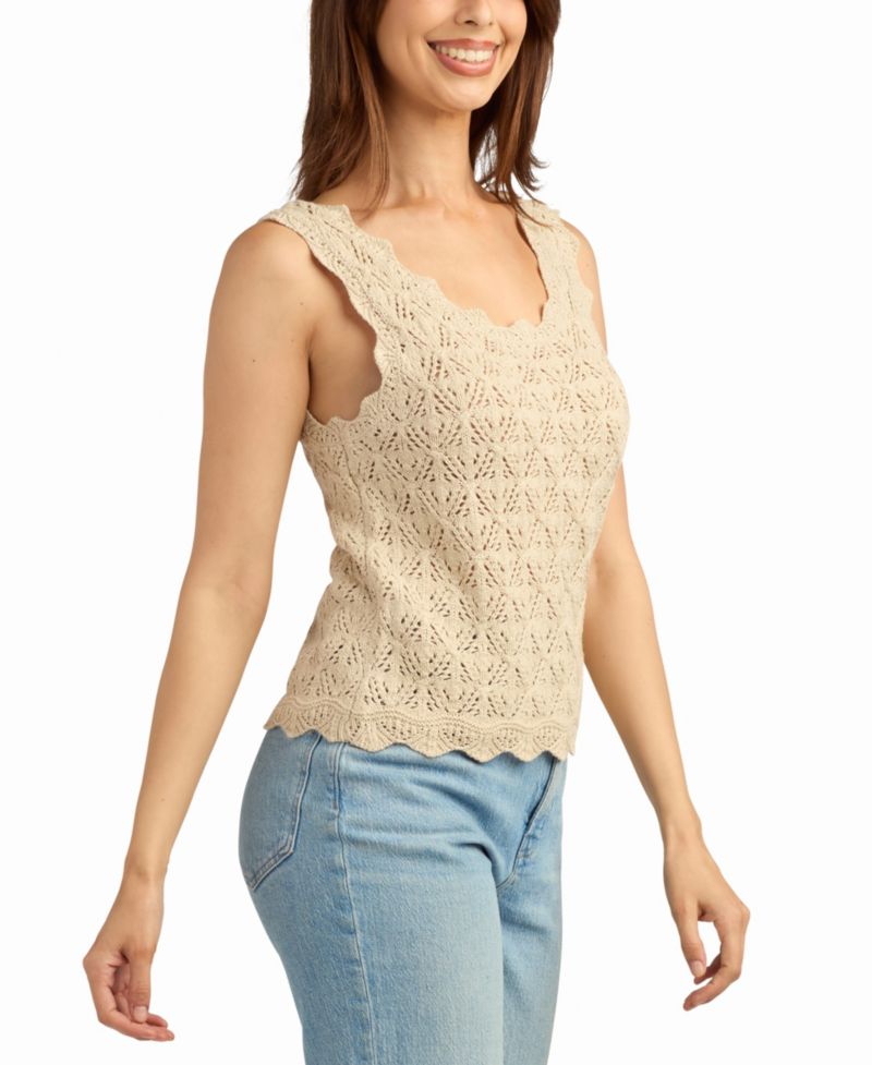 Women's Scoop Neck Sweater Top