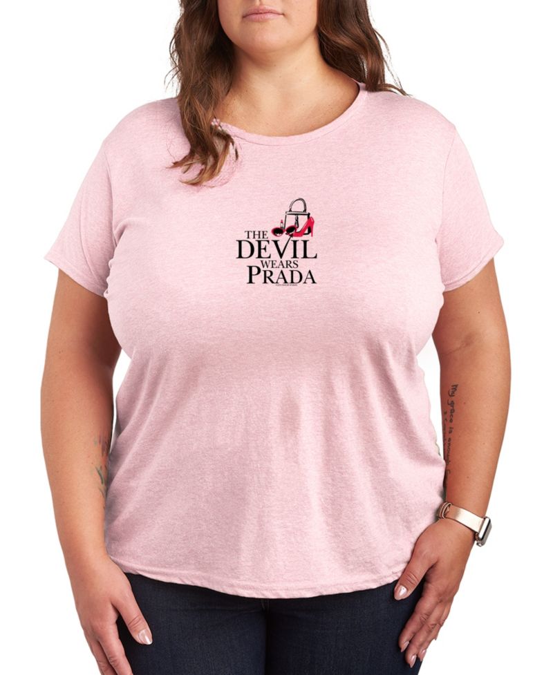 Plus Size The Devil Wears Prada Logo Andy's Accessories Short-Sleeve T-Shirt