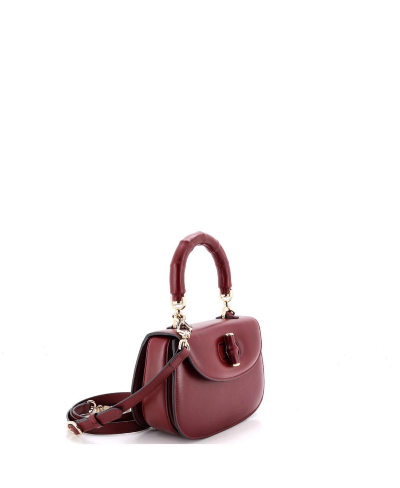 Small Bamboo 1947 Top Handle Bag Leather