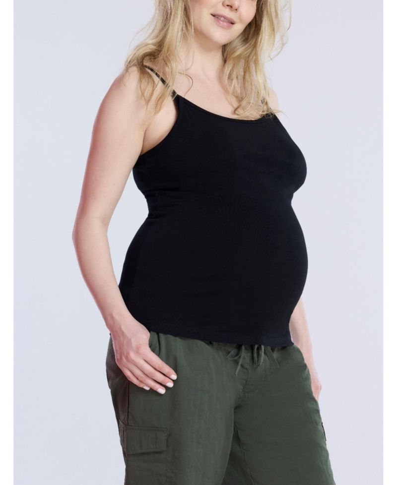 Plus Size Clip Down Nursing Tank Top - Motherhood