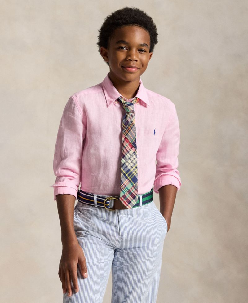 Boys' 8-20 Linen Shirt