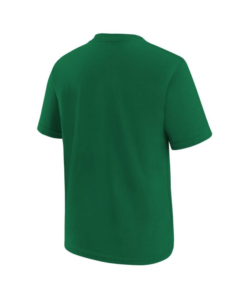 Big Boys and Girls Kelly Green Boston Celtics Team Essential Logo T-Shirt