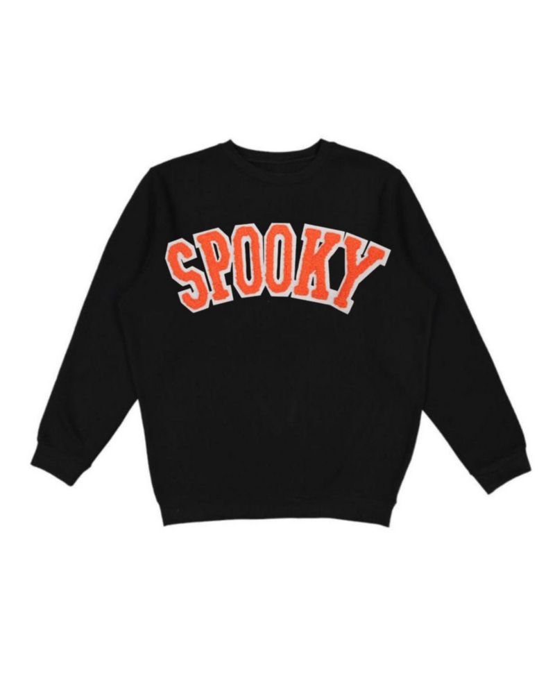Little Boys ( 5 to 8 ) Spook Patch Halloween Sweatshirt
