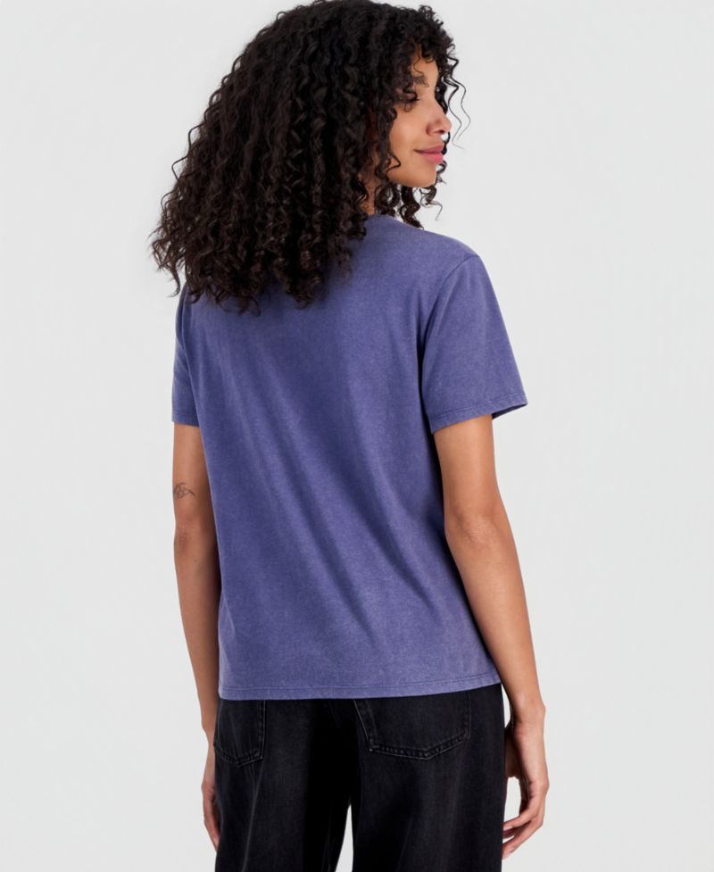 Juniors' Stitch Pumpkin Patch Crewneck Tee