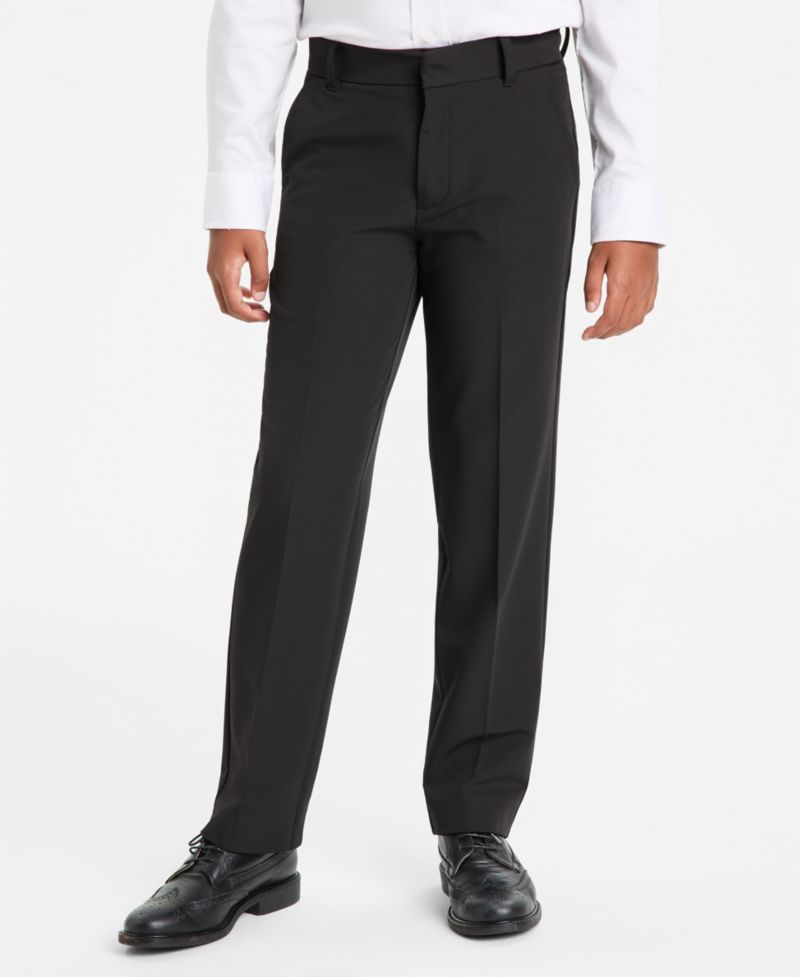 Big Boys 8-20 TH Flex Machine Washable Stretch Performance Dress Pants