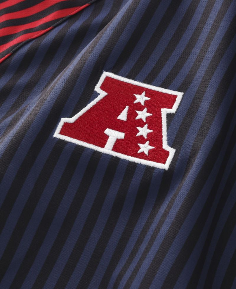 Big Boys and Girls Navy/Red Houston Texans Football x Football V-Neck Fan Jersey