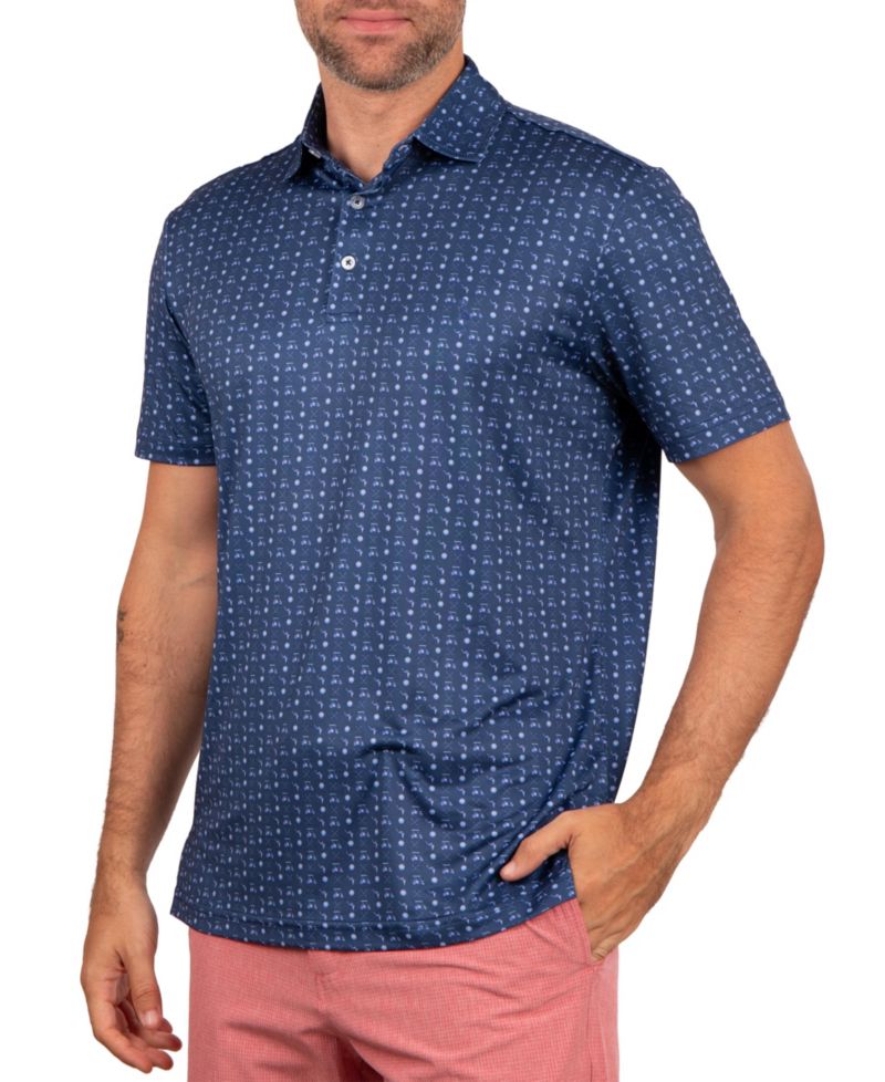 Men's Golf Carts Performance Polo