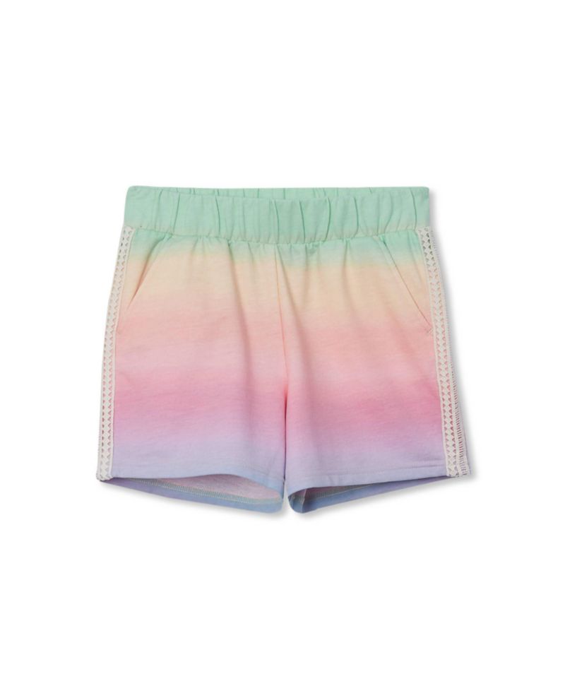 Little And Big Girls French Terry Pull On Shorts