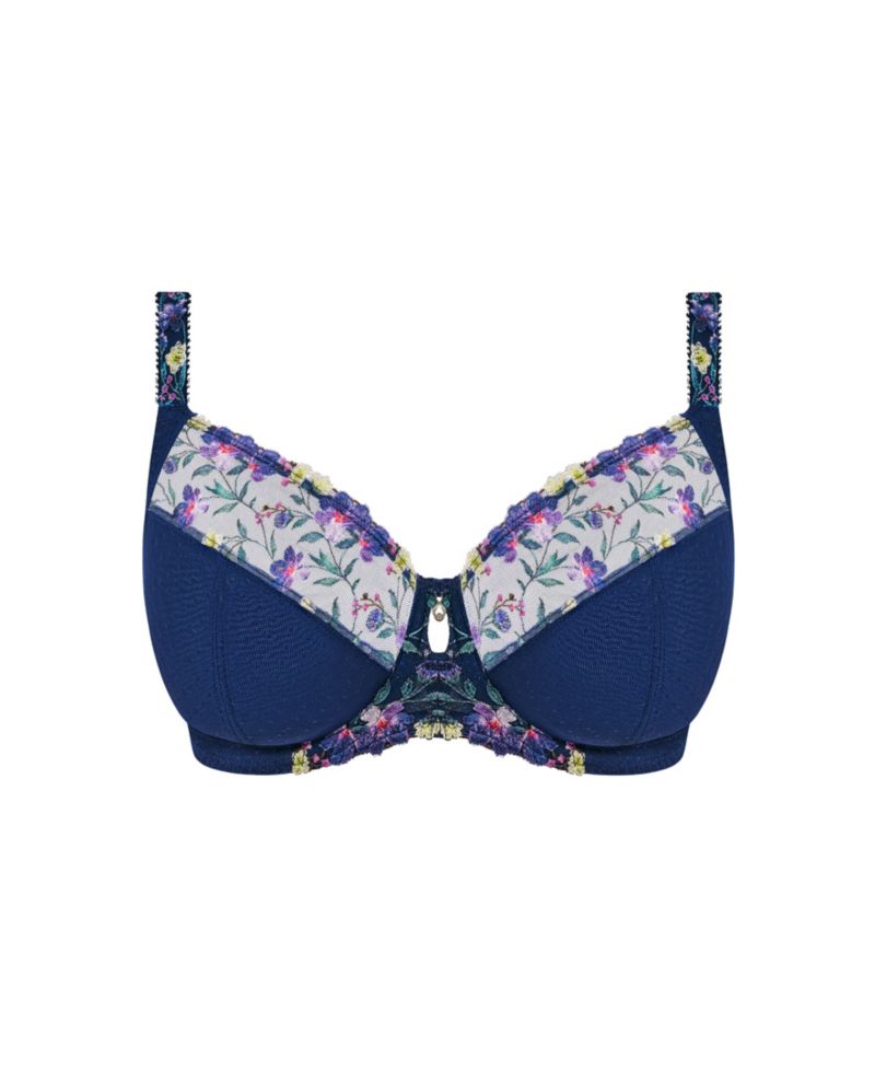 Women's Marie Full Coverage Side Support Unlined Lace Bra