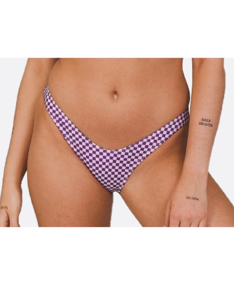 Women's Checkmate Brazilian Bikini Bottoms