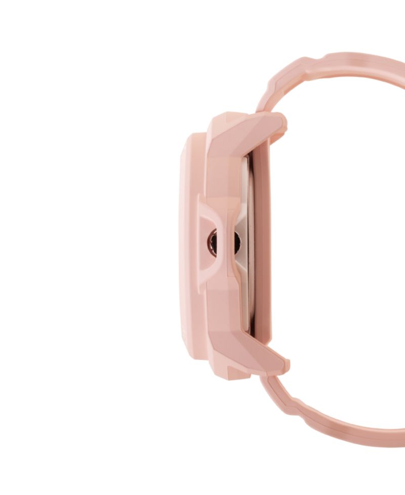 Baby-G Women's Pink Resin Analog Watch 42.4mm