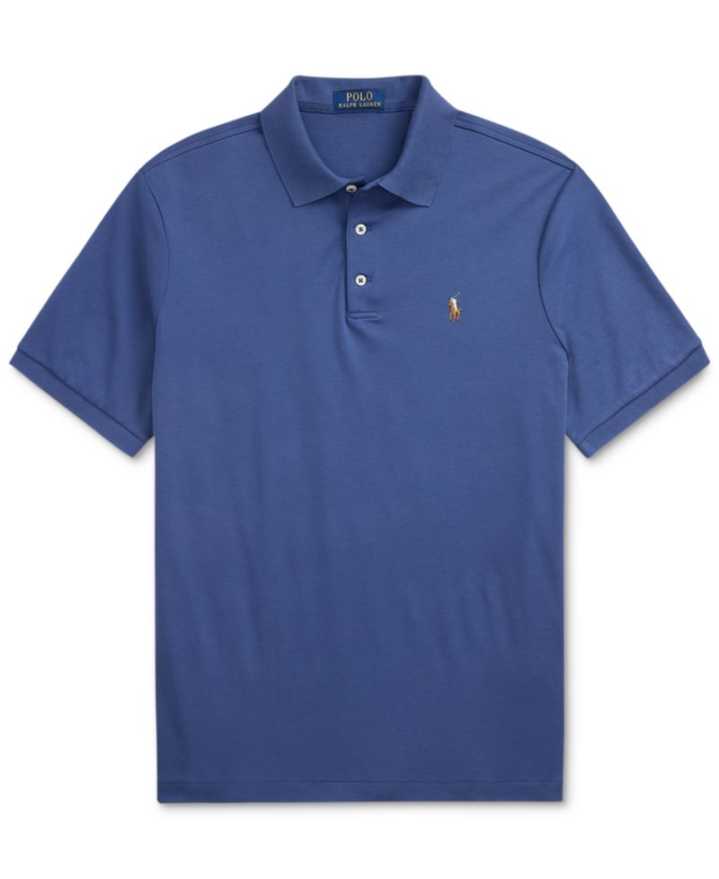 Men's Classic Fit Soft Cotton Polo