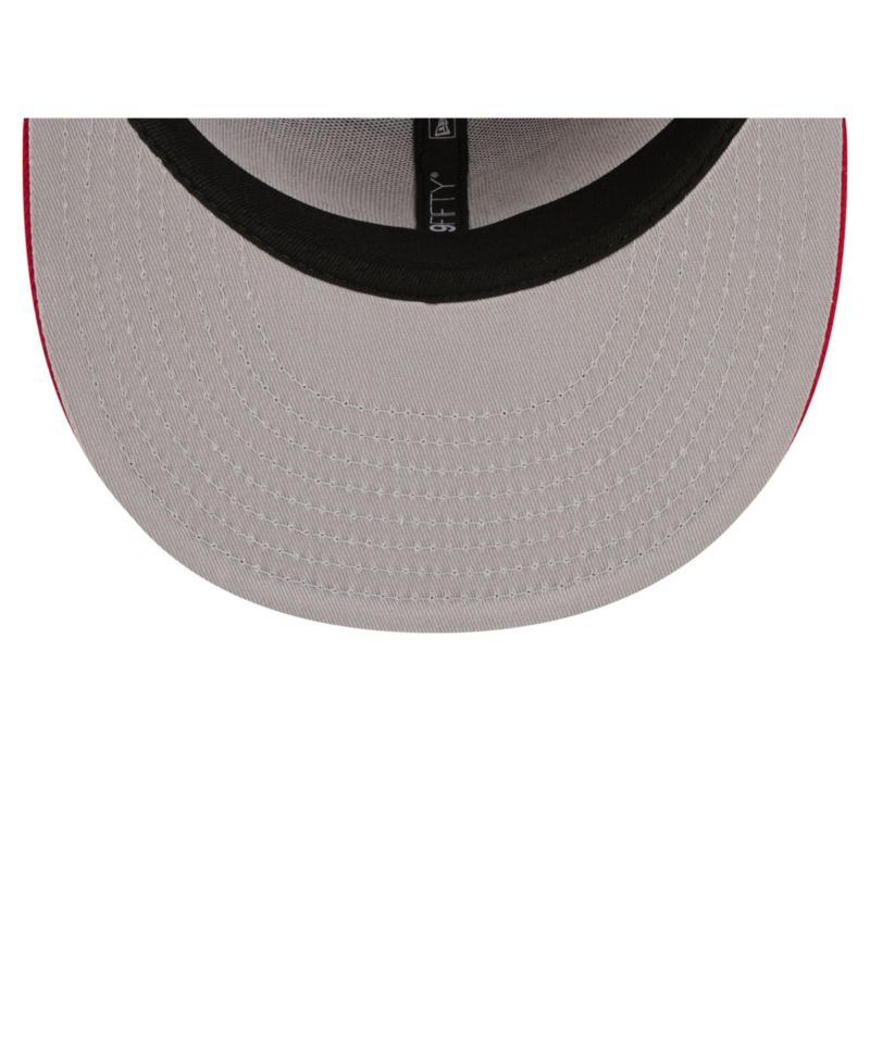 Men's Scarlet San Francisco 49ers Core Team Script 9FIFTY Snapback Hat