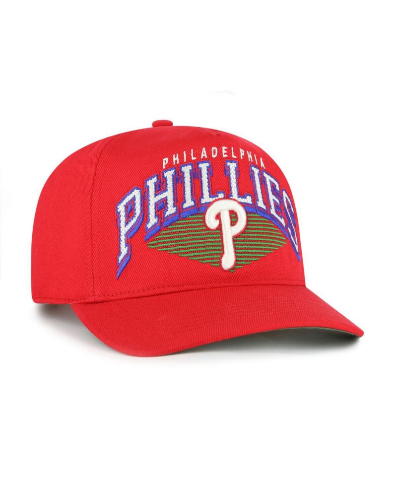 Men's Red Philadelphia Phillies Pomona Hitch Adjustable Hat