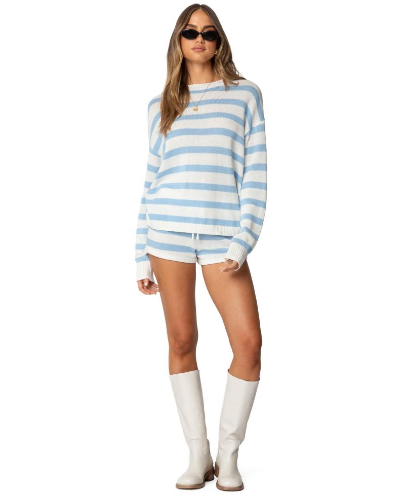 Women's Amaris Oversized Striped Sweater