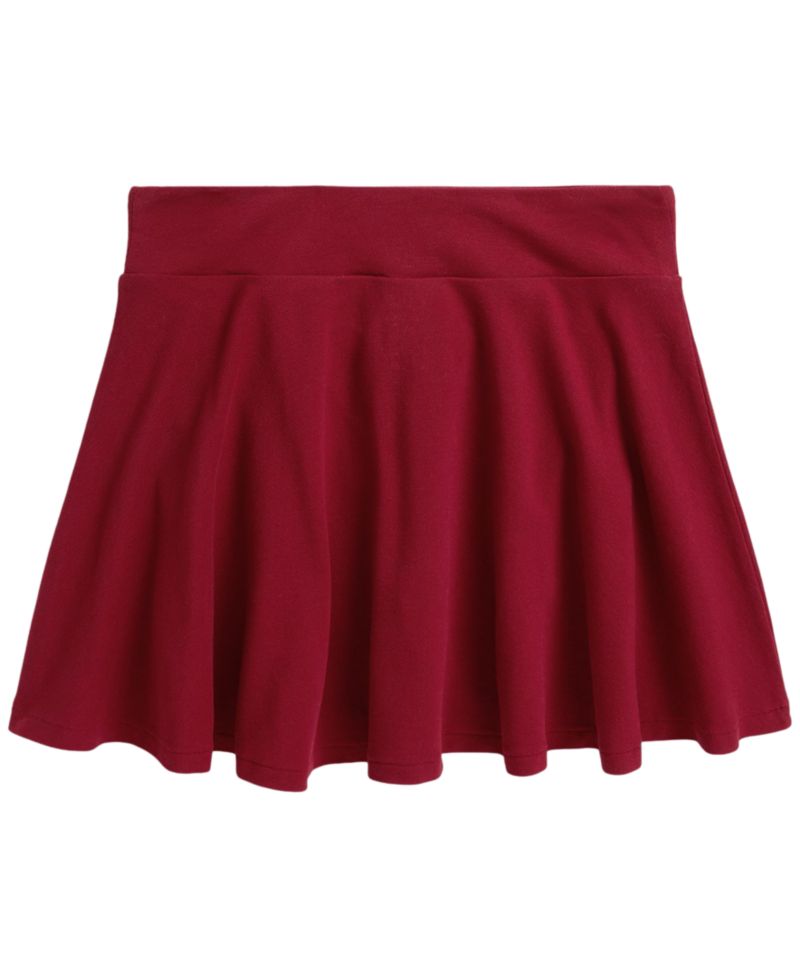 Girls' 7-16 Stretch Mesh Skort