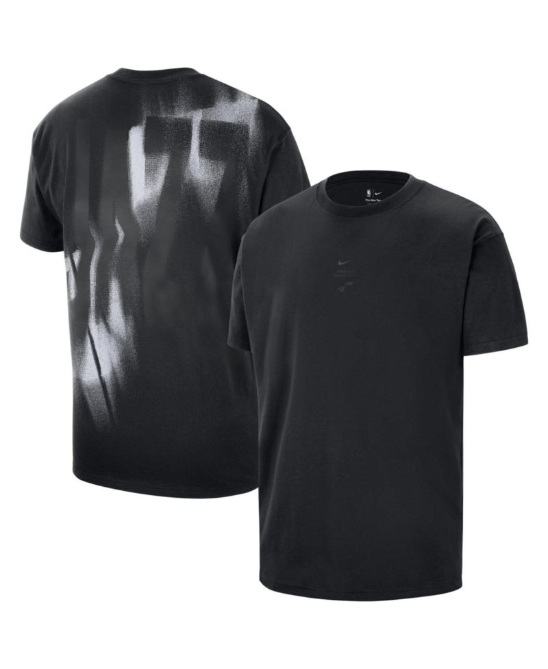 Men's Black Utah Jazz 2026 Standard Issue Pre-Game Max 90 T-Shirt