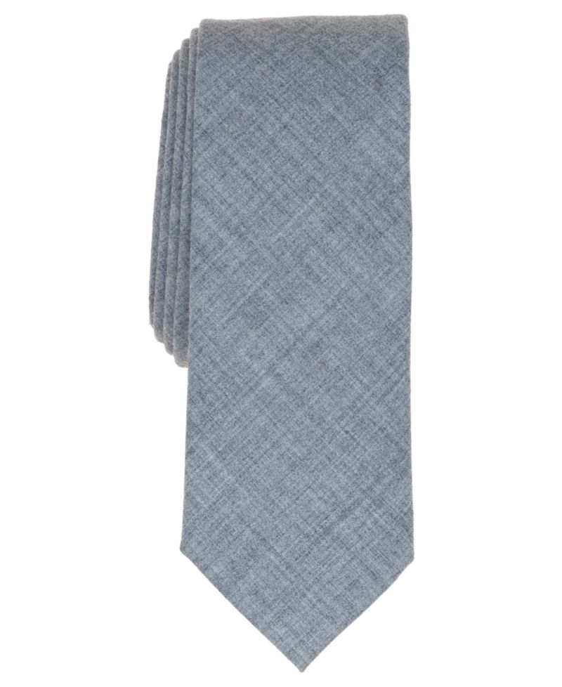 Men's Chambray Solid Tie